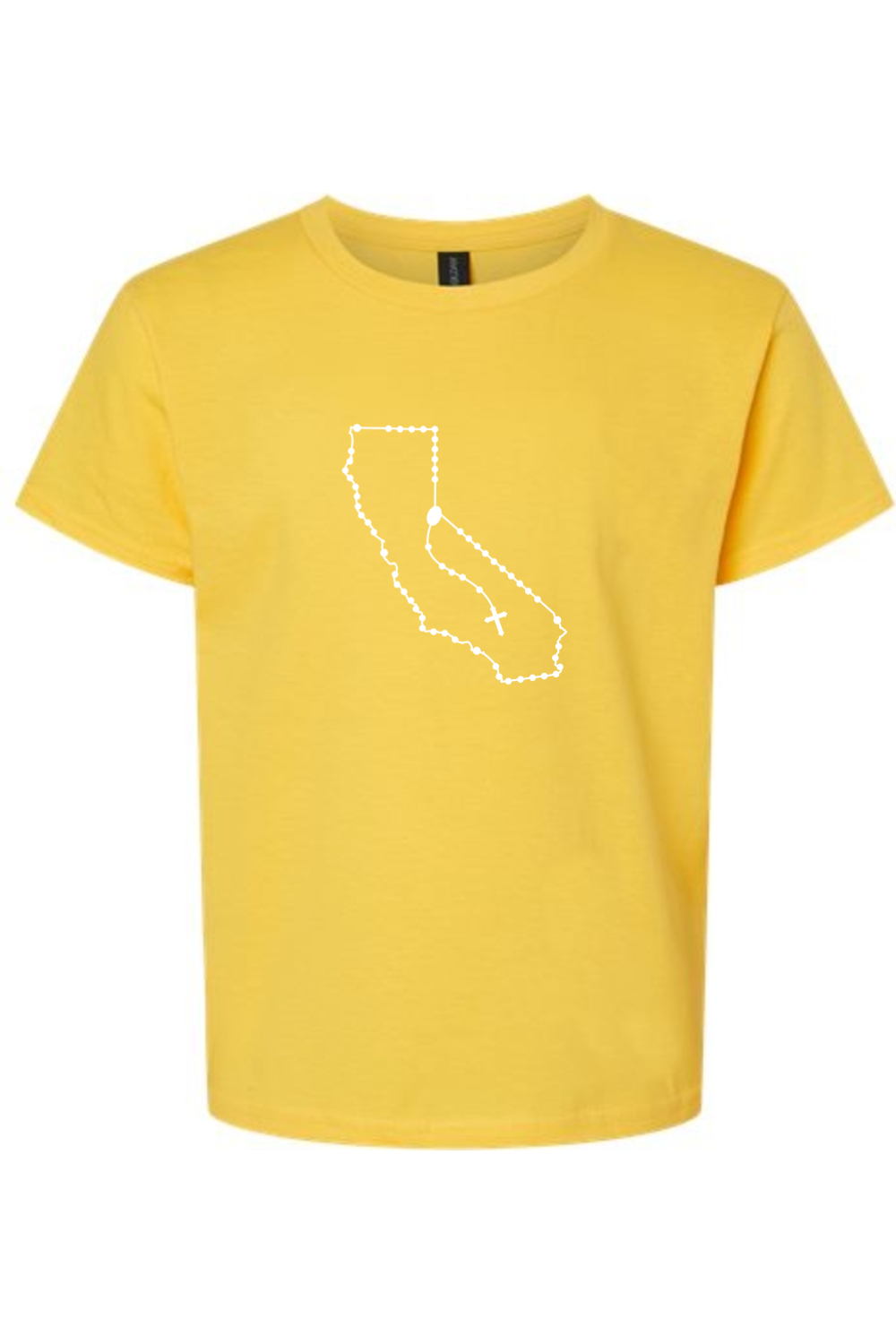 California Catholic Rosary Youth T-shirt