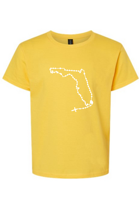 Florida Catholic Rosary Youth T-shirt