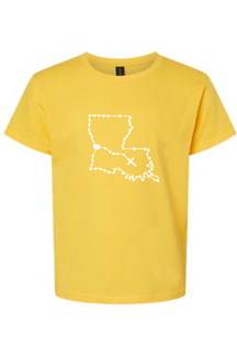 Louisiana Catholic Rosary Youth T-shirt