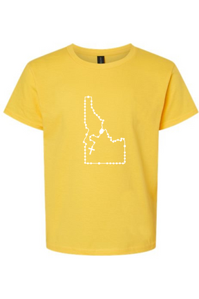 Idaho Catholic Rosary Youth T-shirt