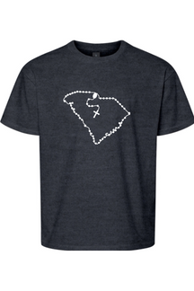 South Carolina Catholic Rosary Youth T-shirt