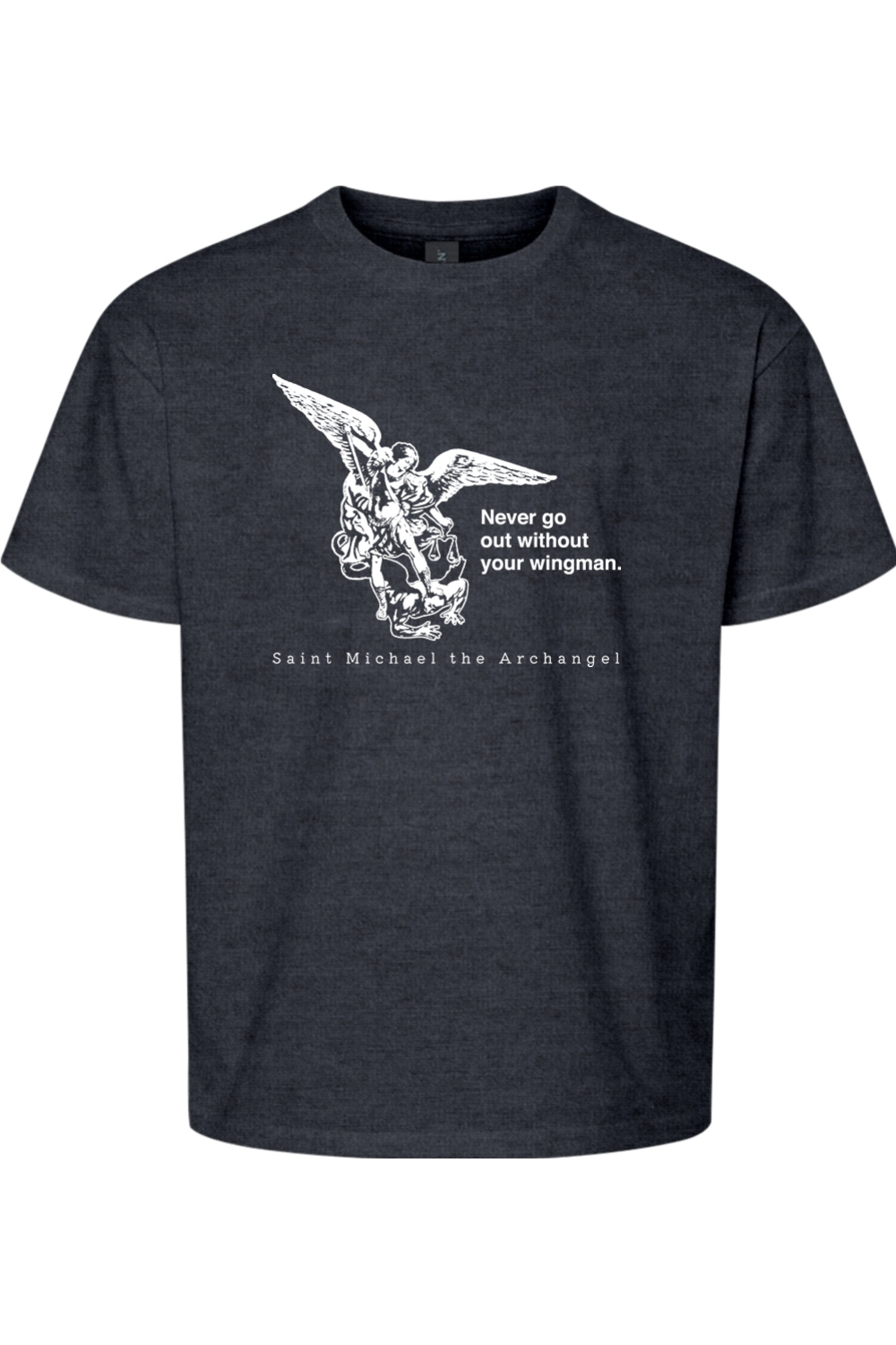 Never Go Without Your Wingman - St. Michael the Archangel Youth T-Shirt