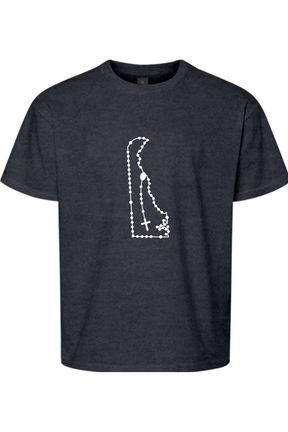 Delaware Catholic Rosary Youth T-shirt