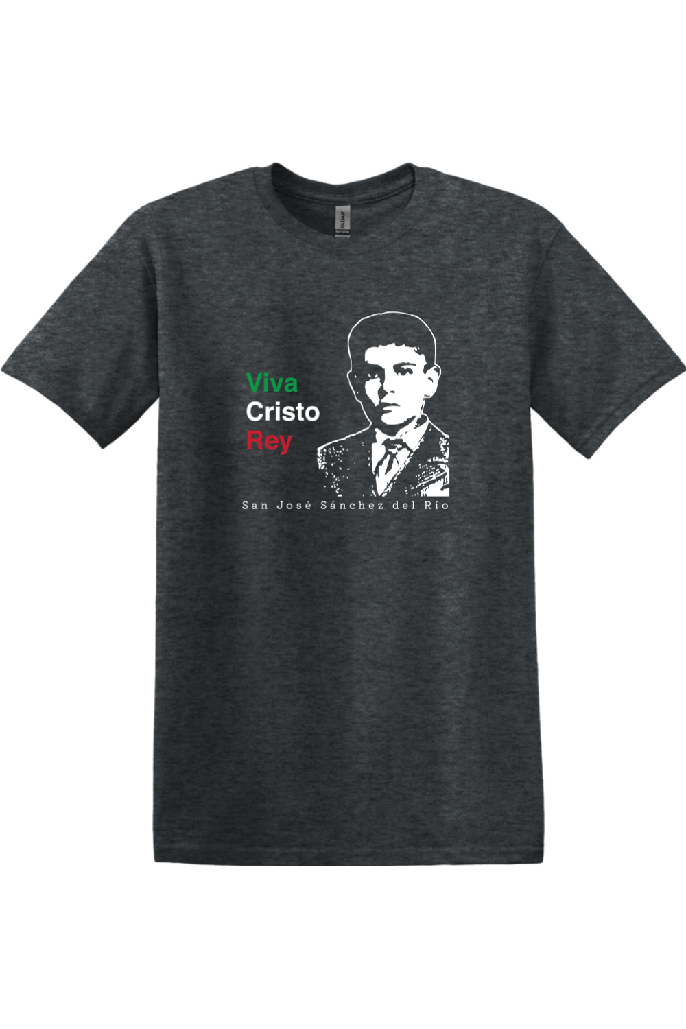 Viva Cristo Rey - St. Jose Sanchez del Rio Adult T-Shirt