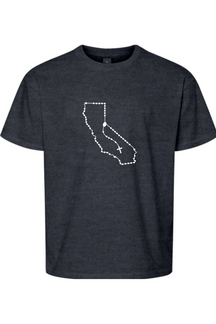 California Catholic Rosary Youth T-shirt