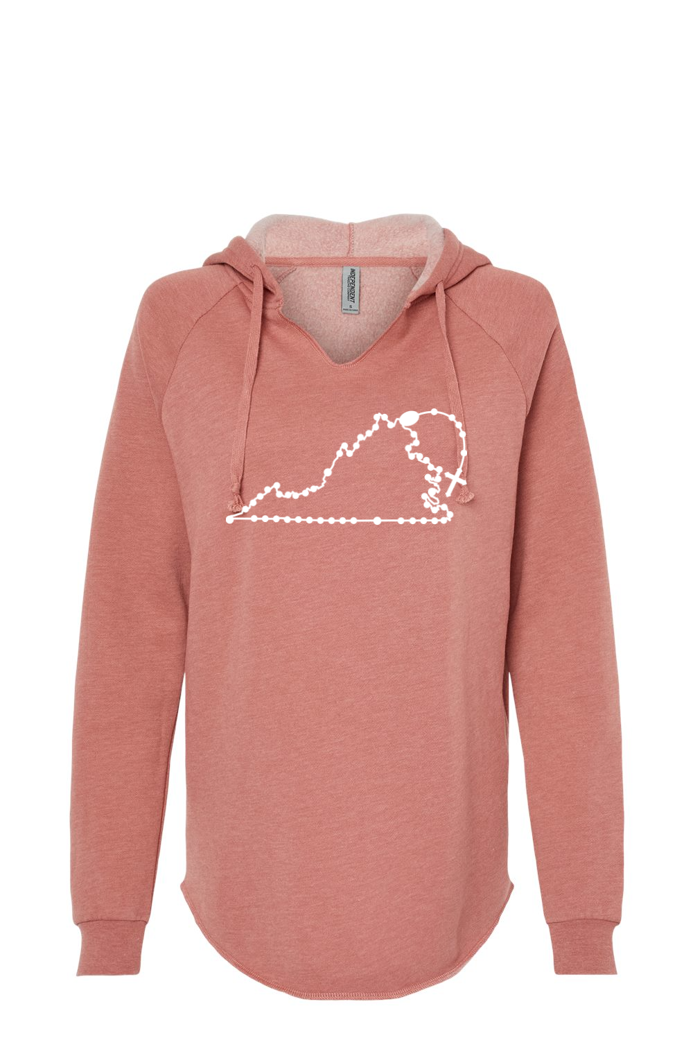 Virginia Catholic Rosary Drop Hoodie