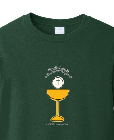 The Sacrament of Love - St. Thomas Aquinas - Crewneck Sweatshirt