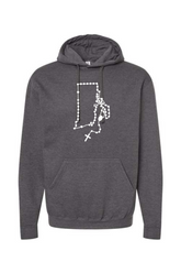 Rhode Island Catholic Rosary Hoodie Sweatshirt