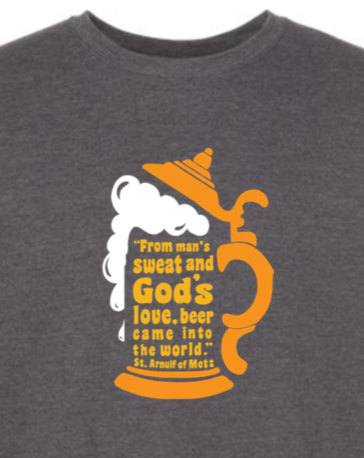 Beer Stein Quote - Crewneck Sweatshirt