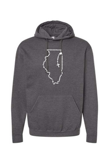 Illinois Catholic Rosary Hoodie Sweatshirt