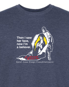 Then I Saw Her Face - St. Juan Diego Crewneck Sweatshirt