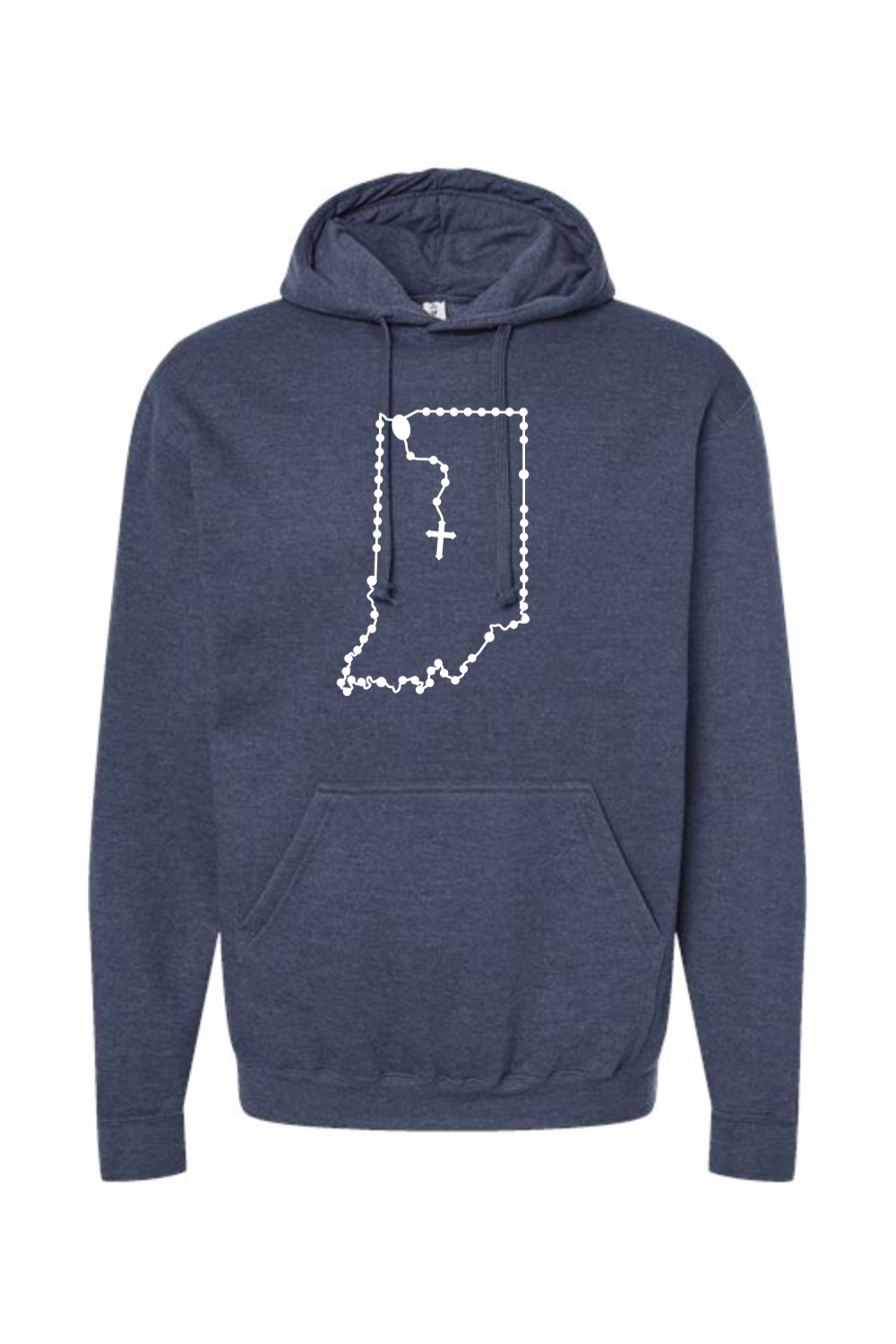 Indiana Catholic Rosary Hoodie Sweatshirt