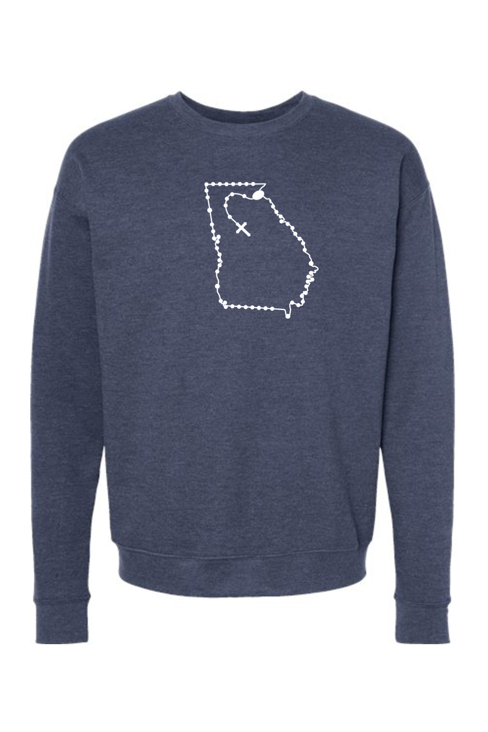 Georgia Catholic Rosary Crewneck Sweatshirt