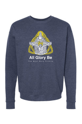 All Glory Be - Holy Trinity Crewneck Sweatshirt