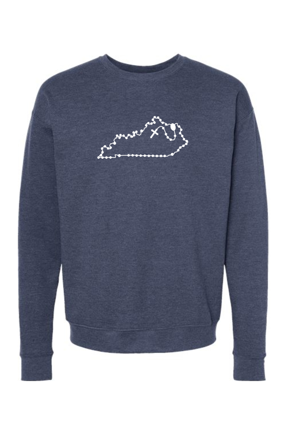 Kentucky Catholic Rosary Crewneck Sweatshirt