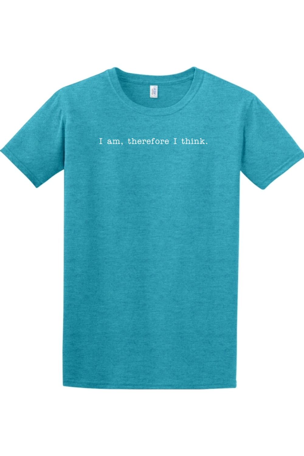 I am, Therefore I Think - Realism Philosophy Adult T-Shirt