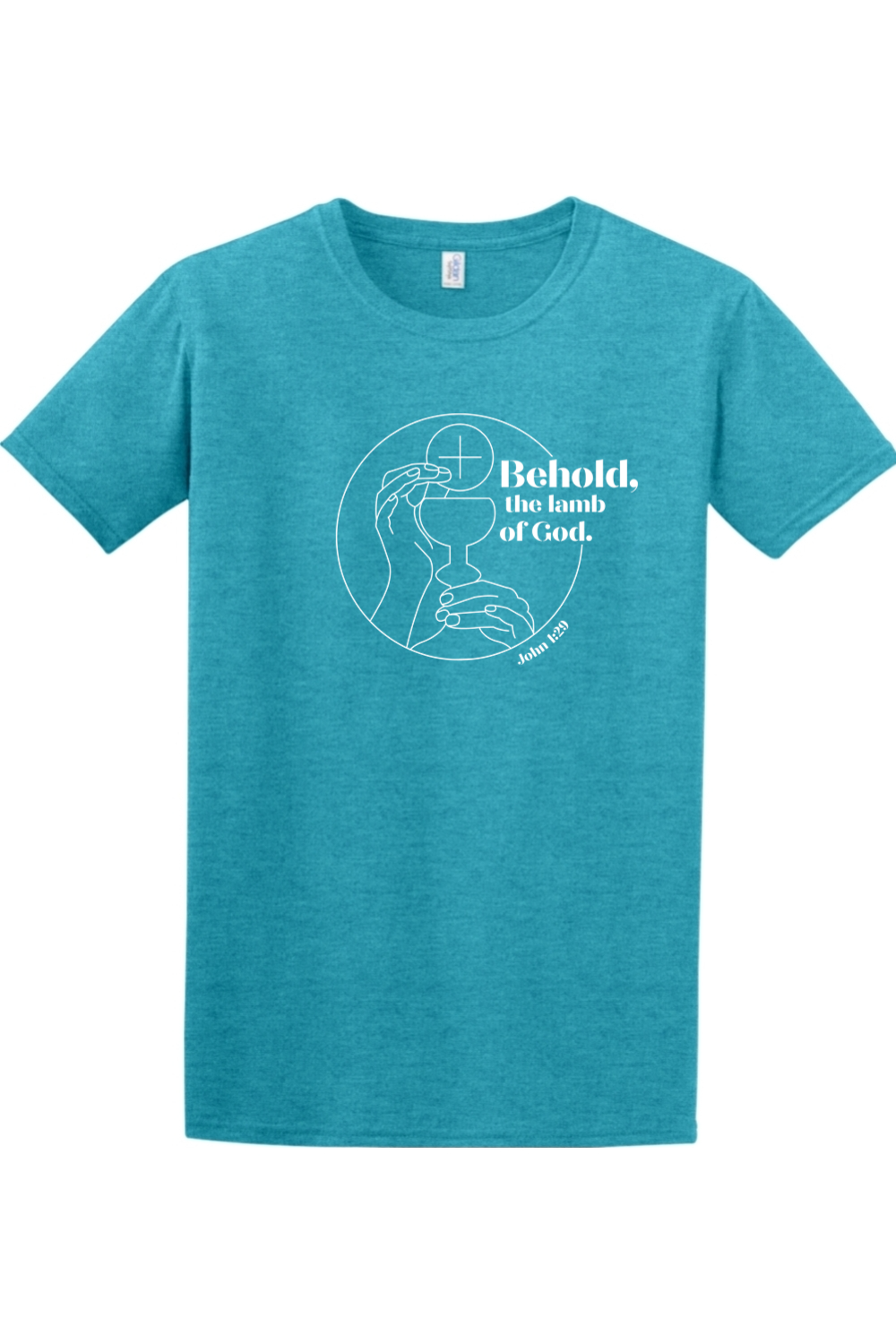 Behold, the Lamb of God - John 1:29 Adult T-shirt | Sock Behold, the Lamb of God - John 1:29 Adult T-shirt | Sock