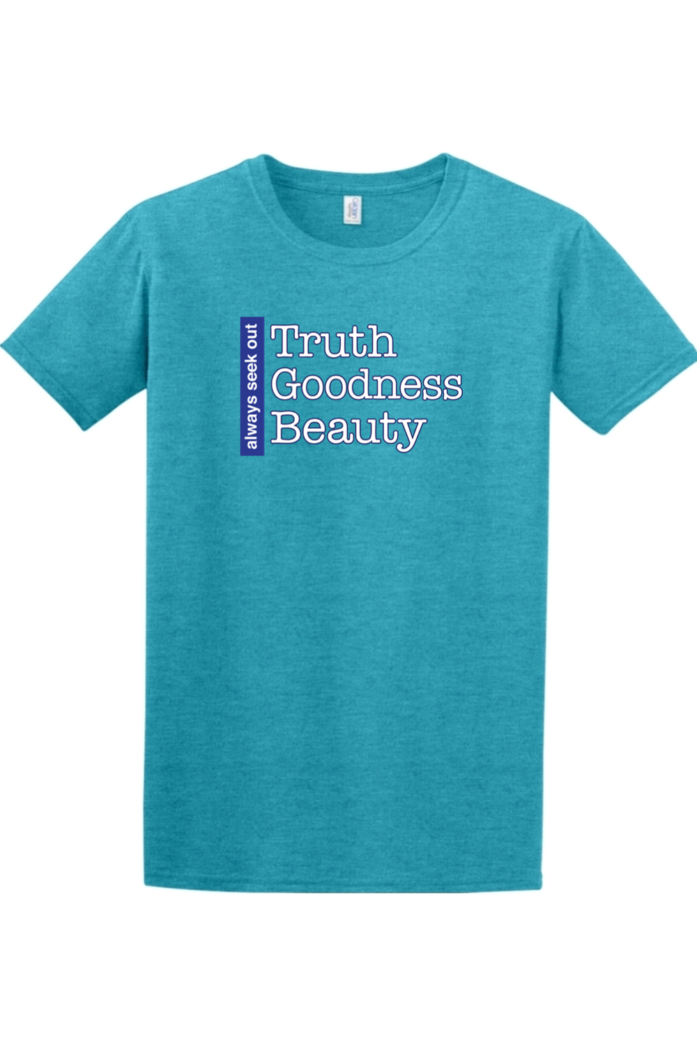 Truth Goodness Beauty - Transcendentals Adult T-Shirt