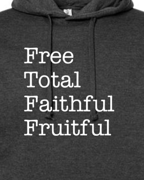 Free Total Faithful Fruitful - Theology of the Body Hoodie Sweatshirt