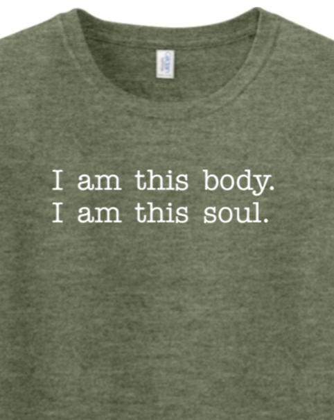 Body/Soul Composite - Human Integrity Adult T-shirt