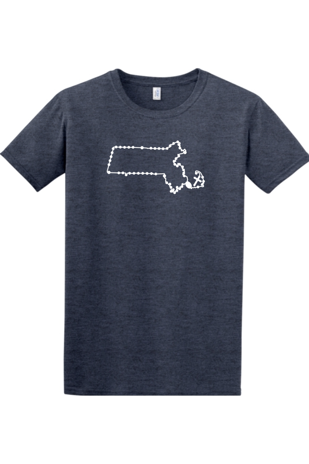 Catholic State Rosary Adult T-shirt | All 50 States, DC & Puerto Rico