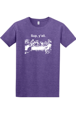 Sup y'all - Last Supper Adult T-Shirt