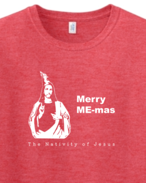 Merry ME-mas Adult T-shirt