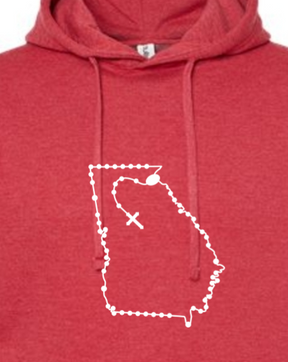 Georgia Catholic Rosary Hoodie Sweatshirt