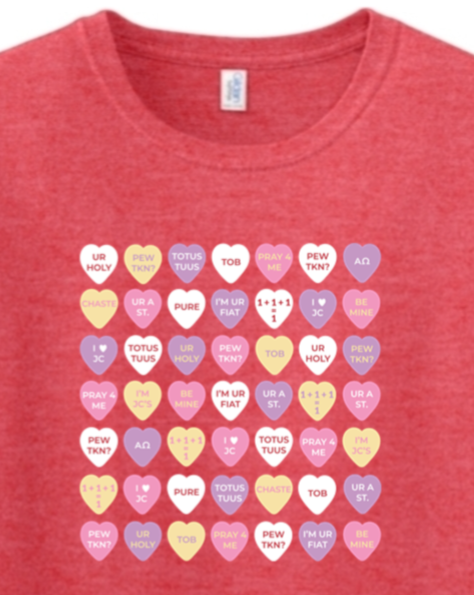 Candy Hearts - T-shirt