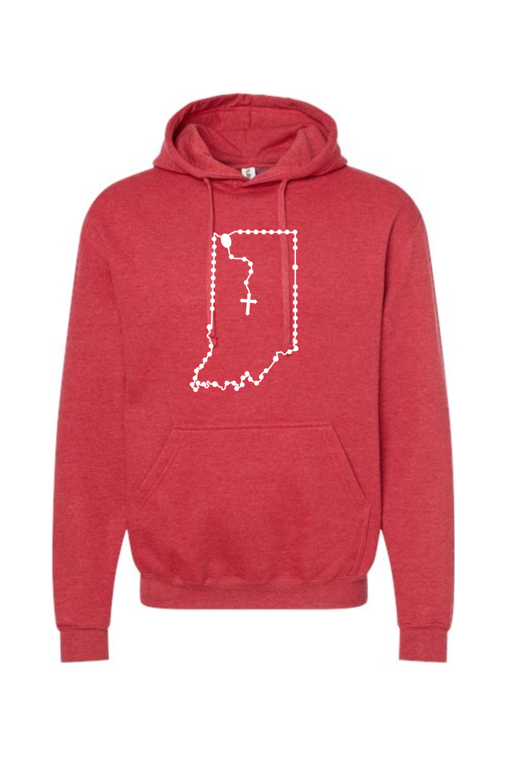 Indiana Catholic Rosary Hoodie Sweatshirt