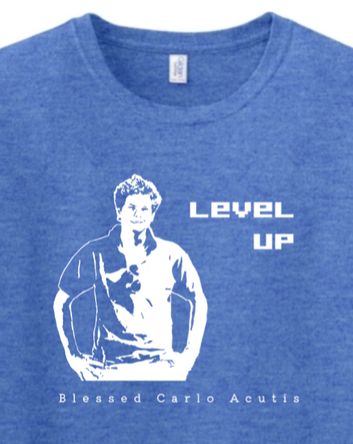 Level Up - Bl. Carlo Acutis Adult T-Shirt