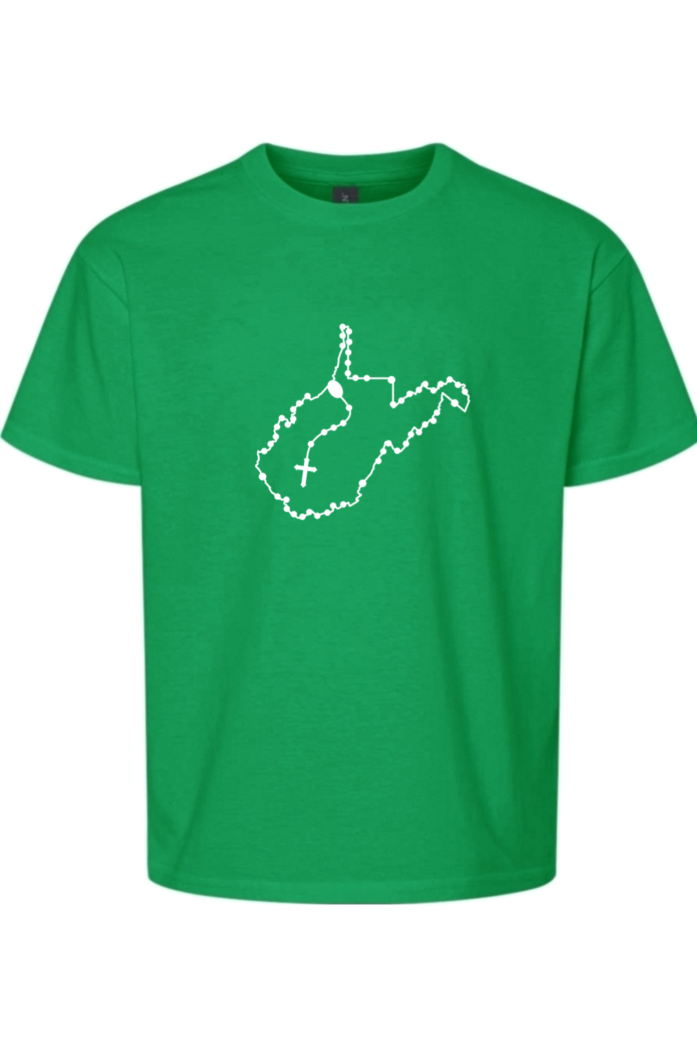 West Virginia Catholic Rosary Youth T-shirt