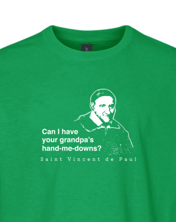 Grandpa's Hand-me-downs - St Vincent de Paul Youth T-Shirt