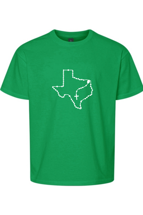 Texas Catholic Rosary Youth T-shirt