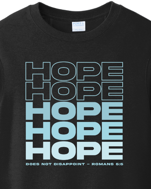 Hope Does Not Disappoint Crewneck Sweatshirt