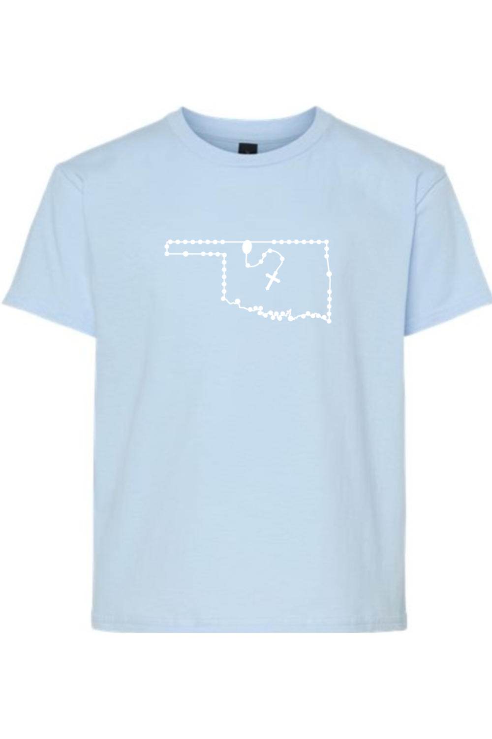 Oklahoma Catholic Rosary Youth T-shirt