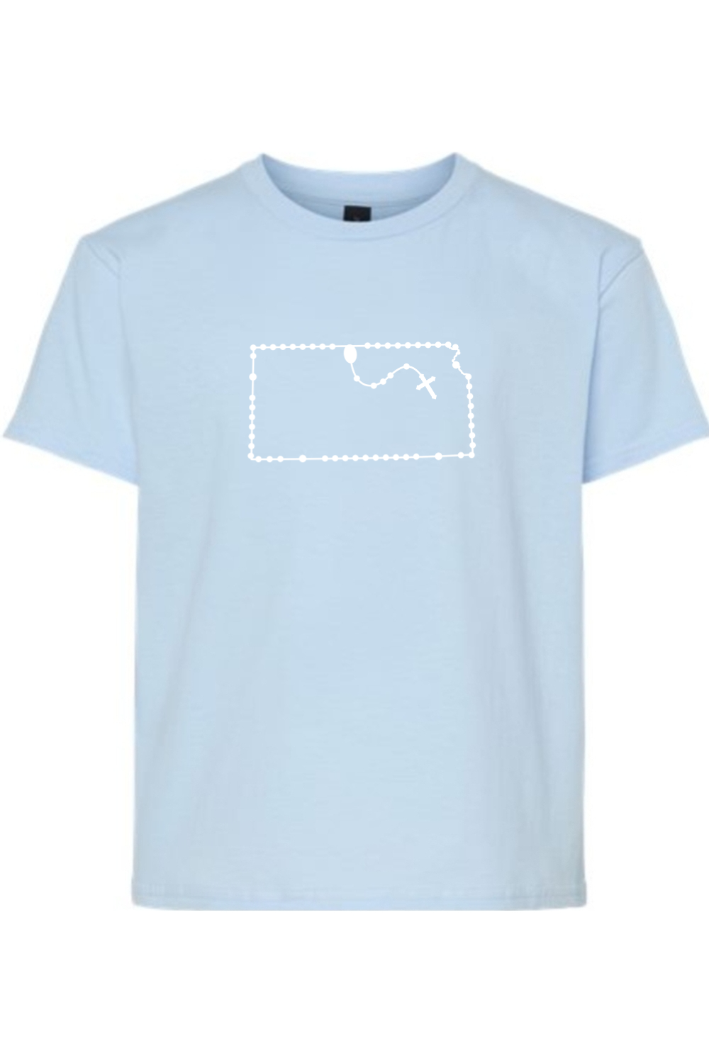 Kansas Catholic Rosary Youth T-shirt