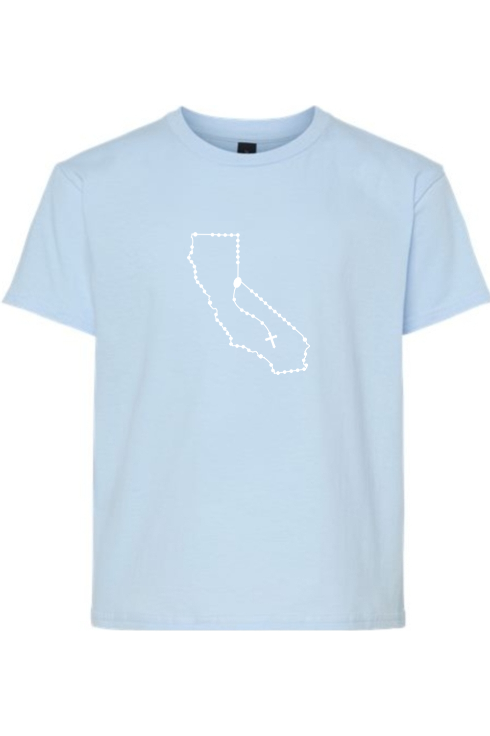 California Catholic Rosary Youth T-shirt