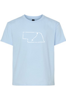 Nebraska Catholic Rosary Youth T-shirt