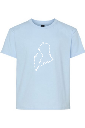 Maine Catholic Rosary Youth T-shirt