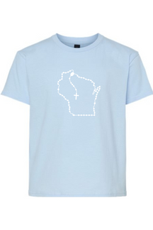 Wisconsin Catholic Rosary Youth T-shirt