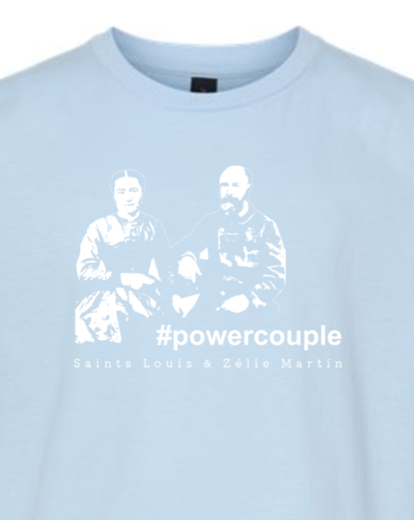 #Powercouple - Sts. Louis & Zelie - T-shirt - youth
