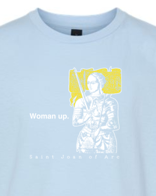 Woman Up - St Joan of Arc Youth T-Shirt