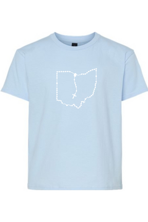 Ohio Catholic Rosary Youth T-shirt