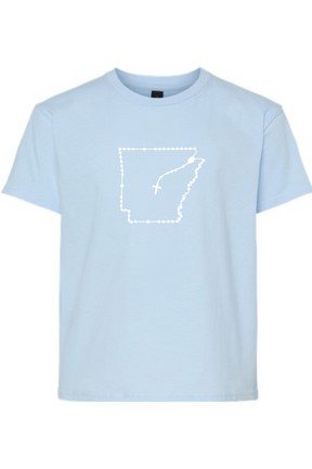 Arkansas Catholic Rosary Youth T-shirt