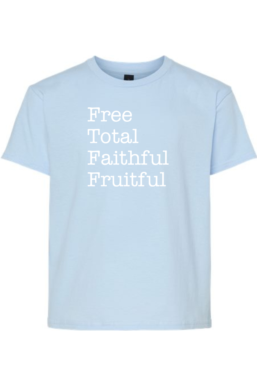 Free Total Faithful Fruitful - Theology of the Body Youth T-Shirt
