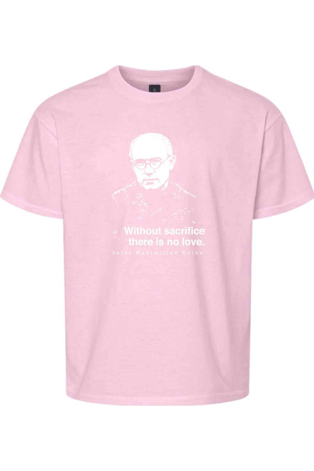 Without Sacrifice - St. Maximilian Kolbe Youth T-Shirt