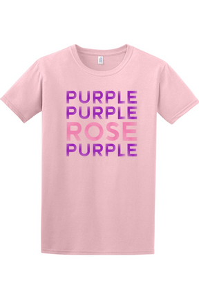 Purple Purple Rose Purple - Advent Adult T-Shirt