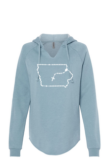 Iowa Catholic Rosary Drop Hoodie