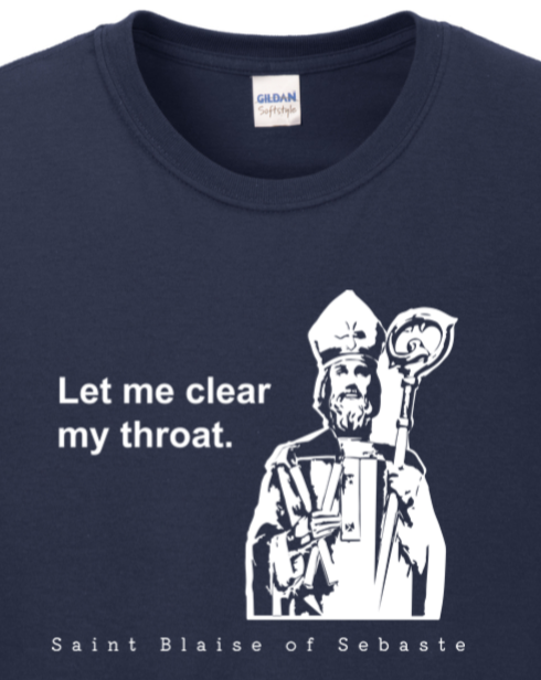 Let Me Clear My Throat - St Blaise of Sebaste Long Sleeve